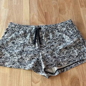Women's Athleta Farallon Shorts in Black and Gray
